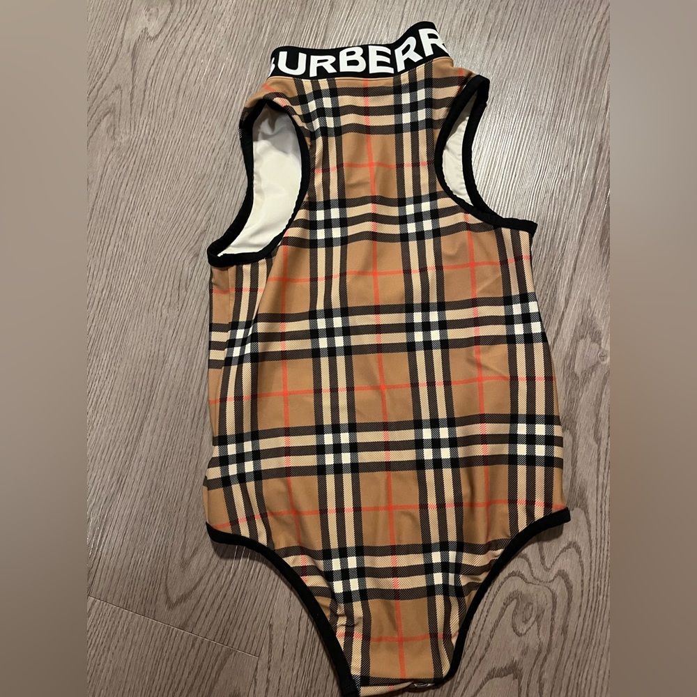 Girls Burberry Bathing Suit